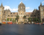 Mmumbai Train Station