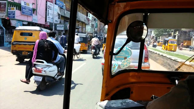 Rickshaw ride in Chennai