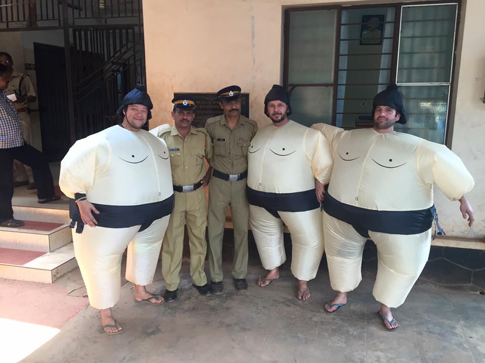 Team Sumo. Photo Credit: Chris Ong, Rickshaw Racer