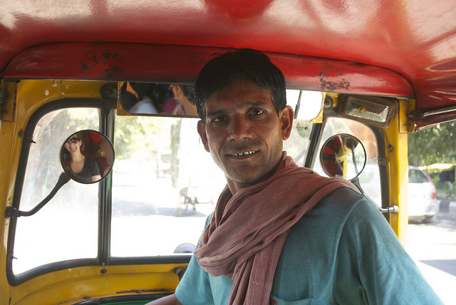 Rickshaw Hero. Photo Credit: Kevin Gessner