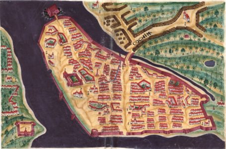 Old Cochin Map