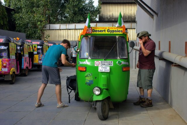 rickshaw challenge interviews desert gypsies
